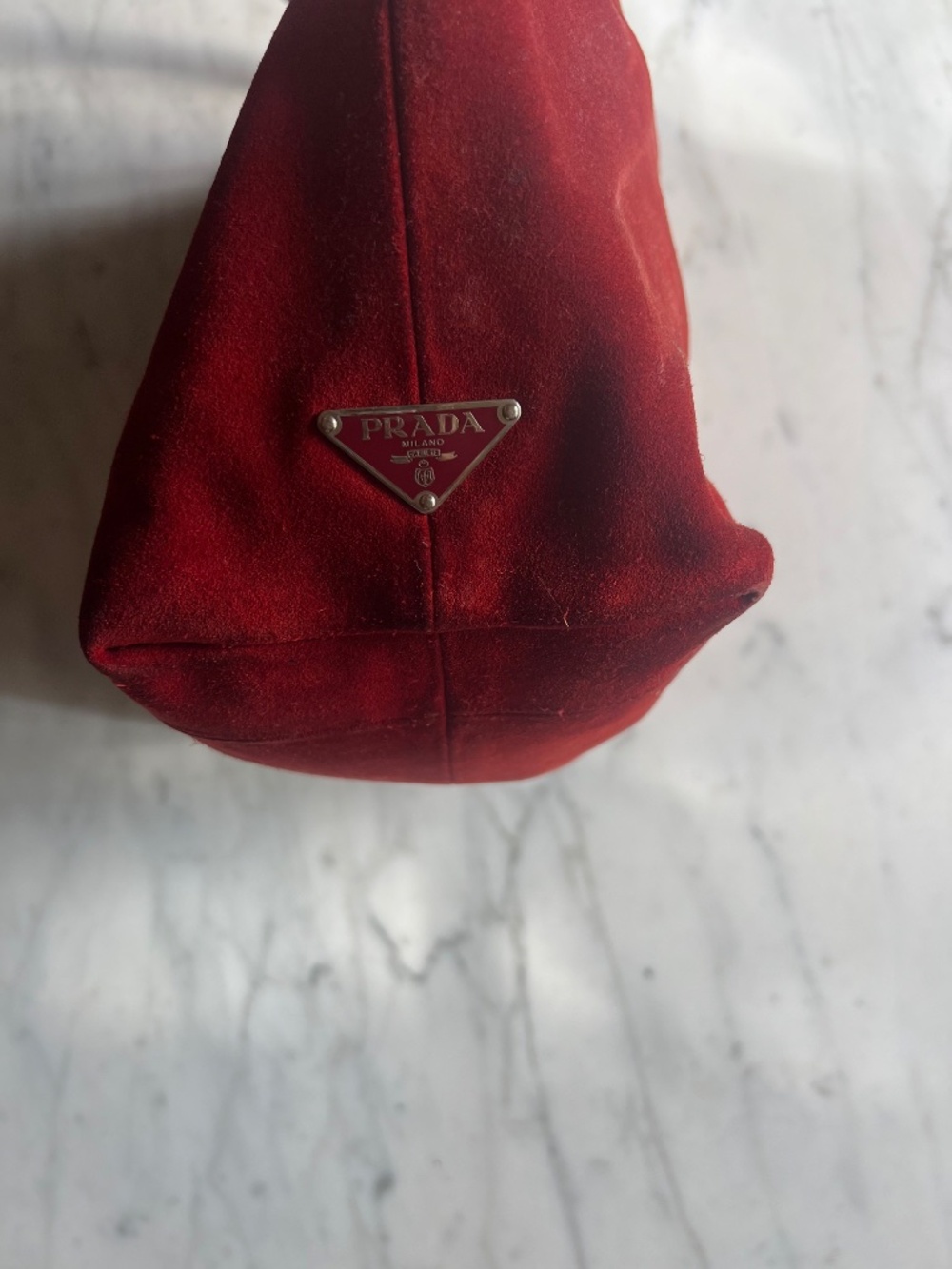 Vintage Prada red purse - Picture 2 of 6